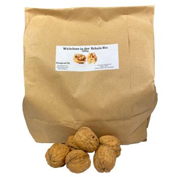 Walnüsse in der Schale Bio, 1 kg